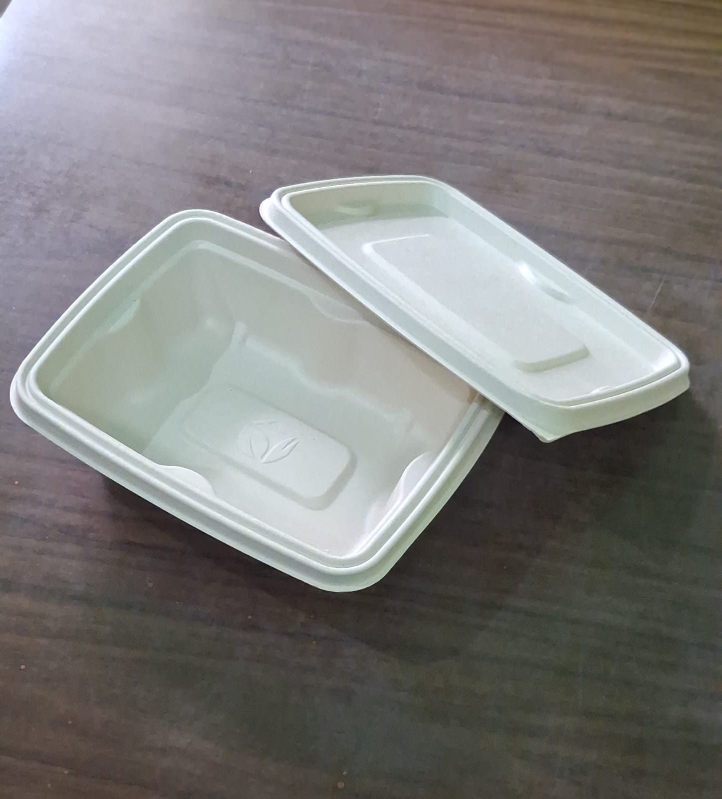 Bagasse Rectangular Container with Lid